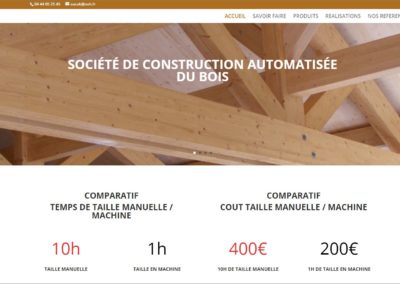 Mise à jour du site web Socab