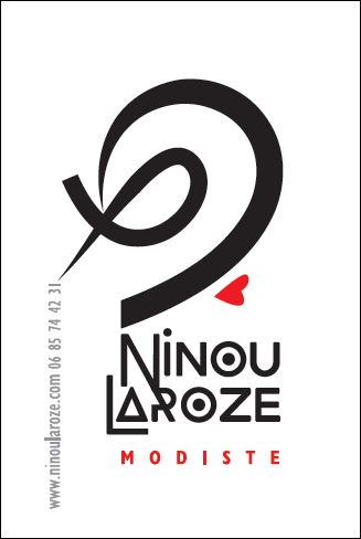 Carte de visite B Ninou Laroze